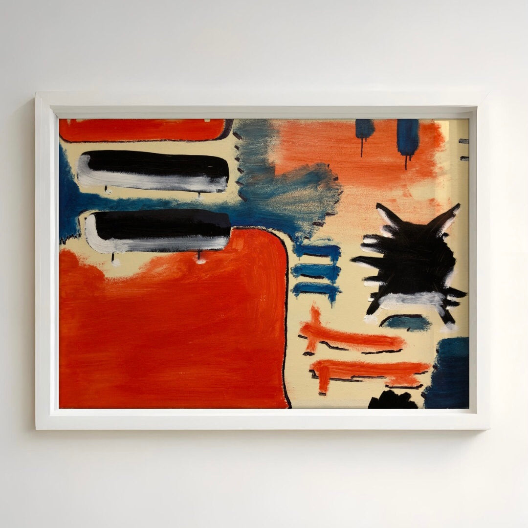 “CONTENTMENT” - MIXED MEDIA PAINTING BY CESAR JIMENEZ