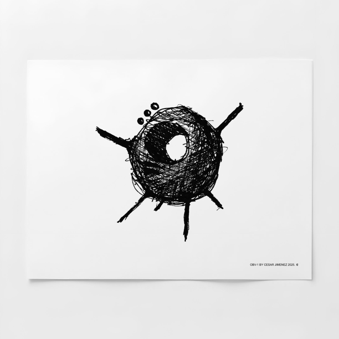 "OBV-1" - LIMITED EDITION PRINT *UNFRAMED*