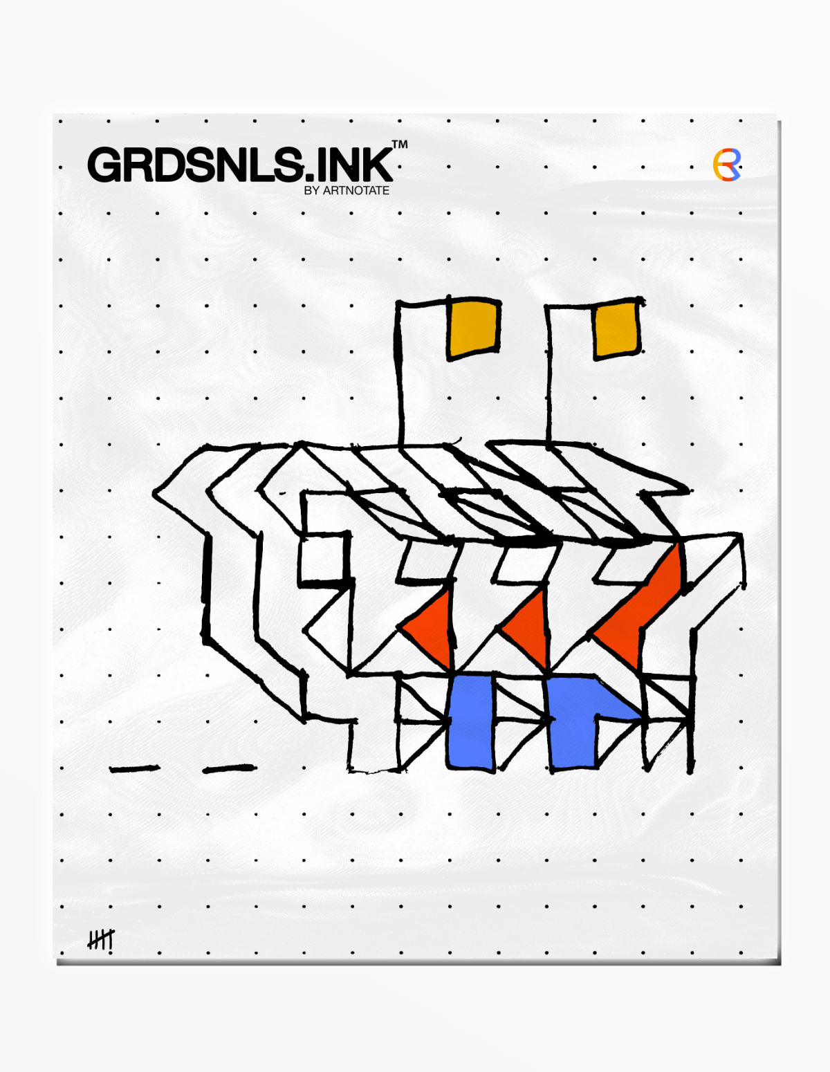UNFRAMED "GRDSNLS.INK" No.5 - LIMITED EDITION PRINT *Low Inventory*