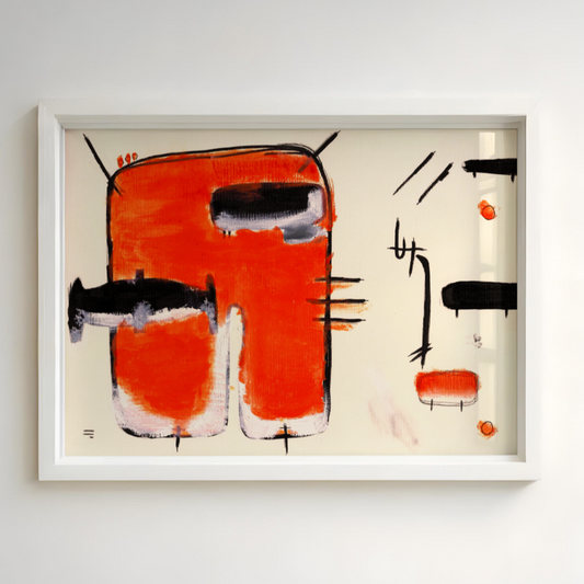 “CHILDLIKE WONDER” No.2 - MIXED MEDIA PAINTING BY CESAR JIMENEZ