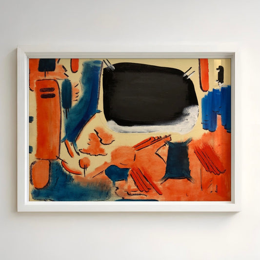 “UP ABOVE” - MIXED MEDIA PAINTING BY CESAR JIMENEZ