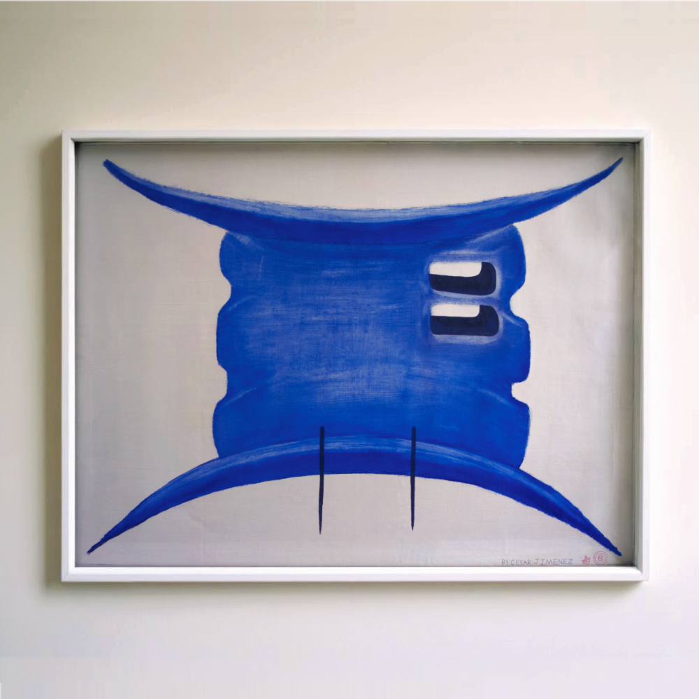 "THORNS" - MIXED MEDIA PAINTING BY CESAR JIMENEZ