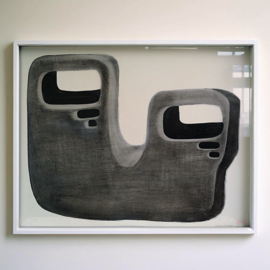 “BY THE HIP” - MIXED MEDIA PAINTING BY CESAR JIMENEZ