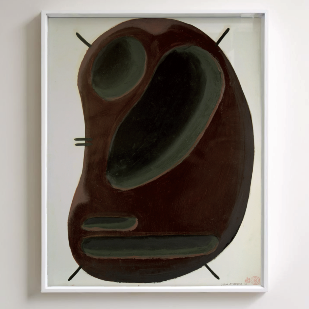 "HOME GROUND" - MIXED MEDIA PAINTING BY CESAR JIMENEZ