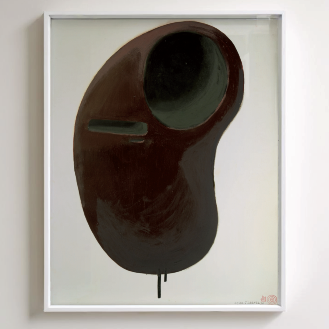 "QUIET TIME" - MIXED MEDIA PAINTING BY CESAR JIMENEZ