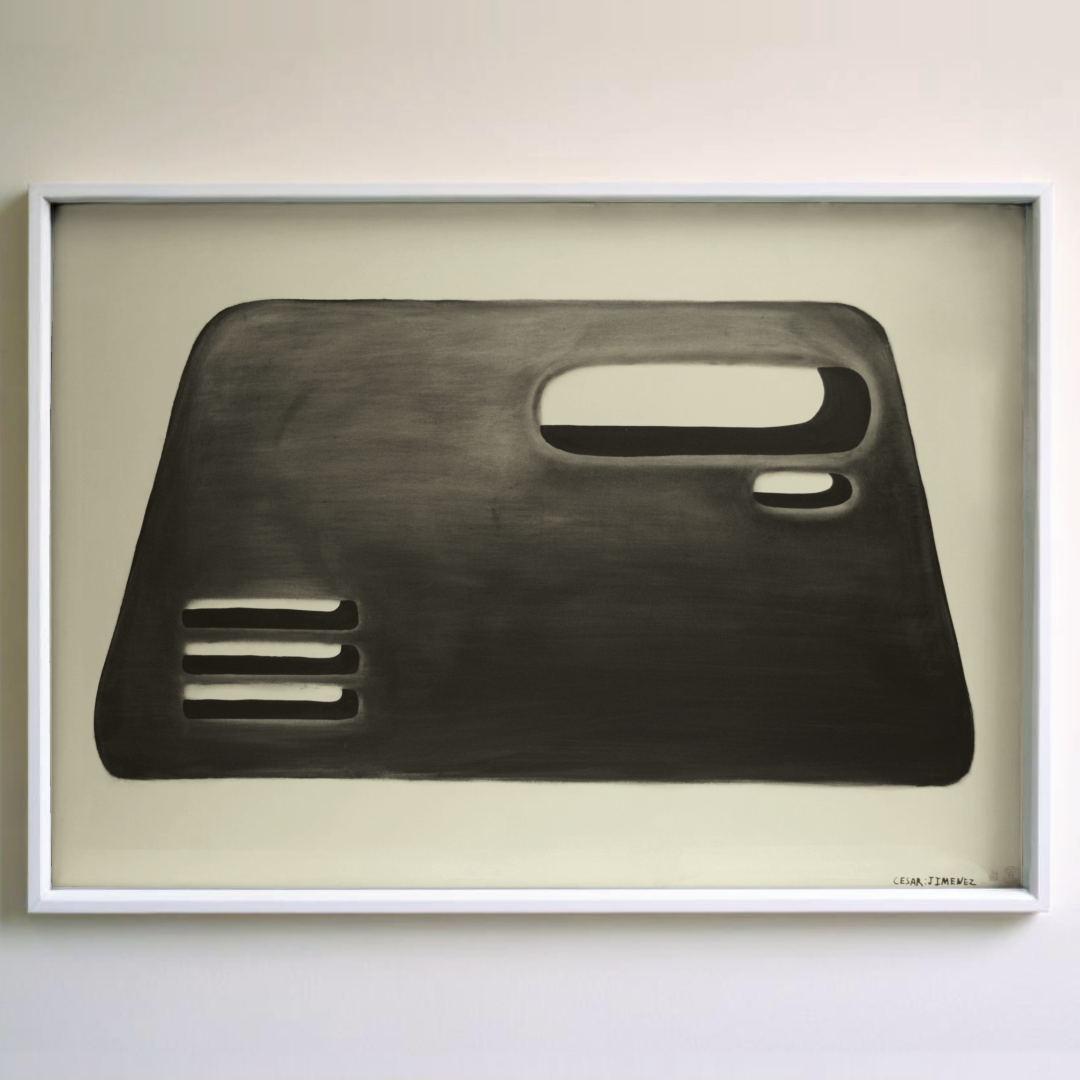 "THE WAY YOUR SPIRIT HUMS" - MIXED MEDIA PAINTING BY CESAR JIMENEZ