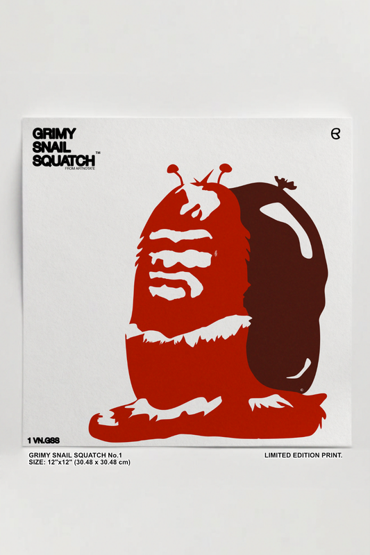 UNFRAMED "GRIMY SNAIL SQUATCH" No.1 *Low Inventory*