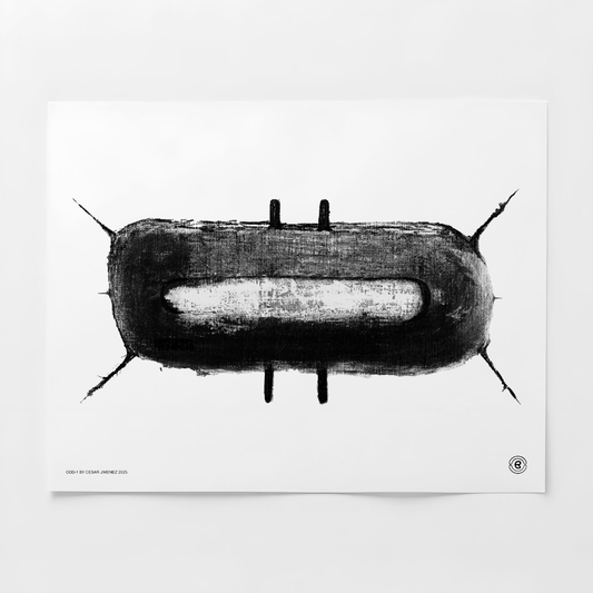 "ODD-1" - PRINT, LIMITED EDITION OF 500 *UNFRAMED*