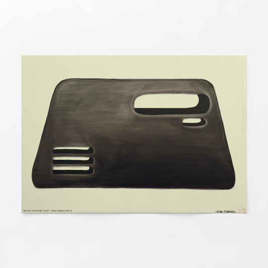 PRINT - "THE WAY YOUR SPIRIT HUMS" - BY CESAR JIMENEZ