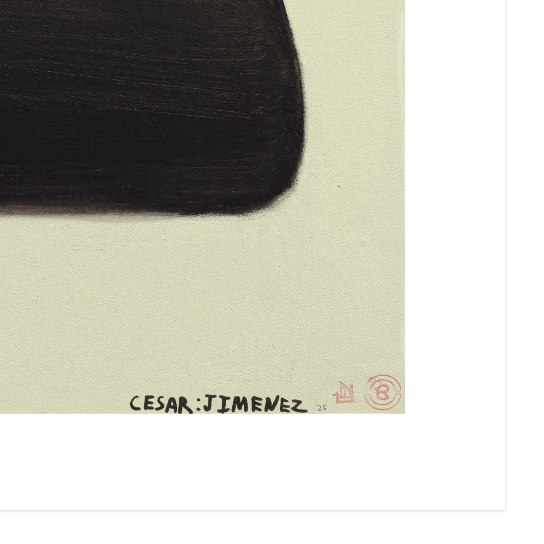 PRINT - "THE WAY YOUR SPIRIT HUMS" - BY CESAR JIMENEZ