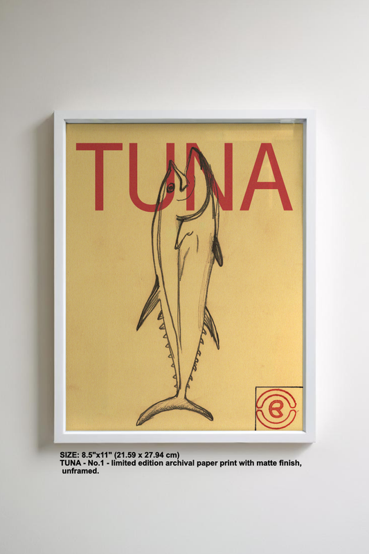 UNFRAMED TUNA No.1