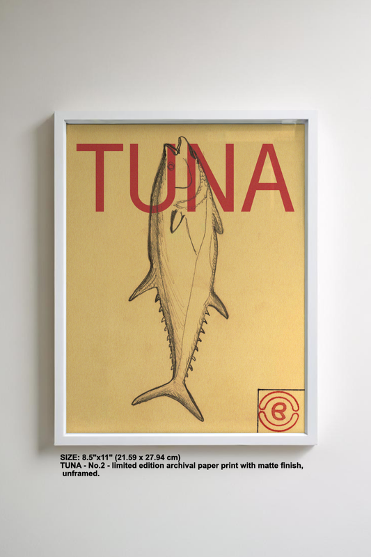 UNFRAMED TUNA No.2