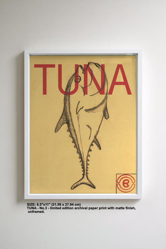 UNFRAMED TUNA No.3