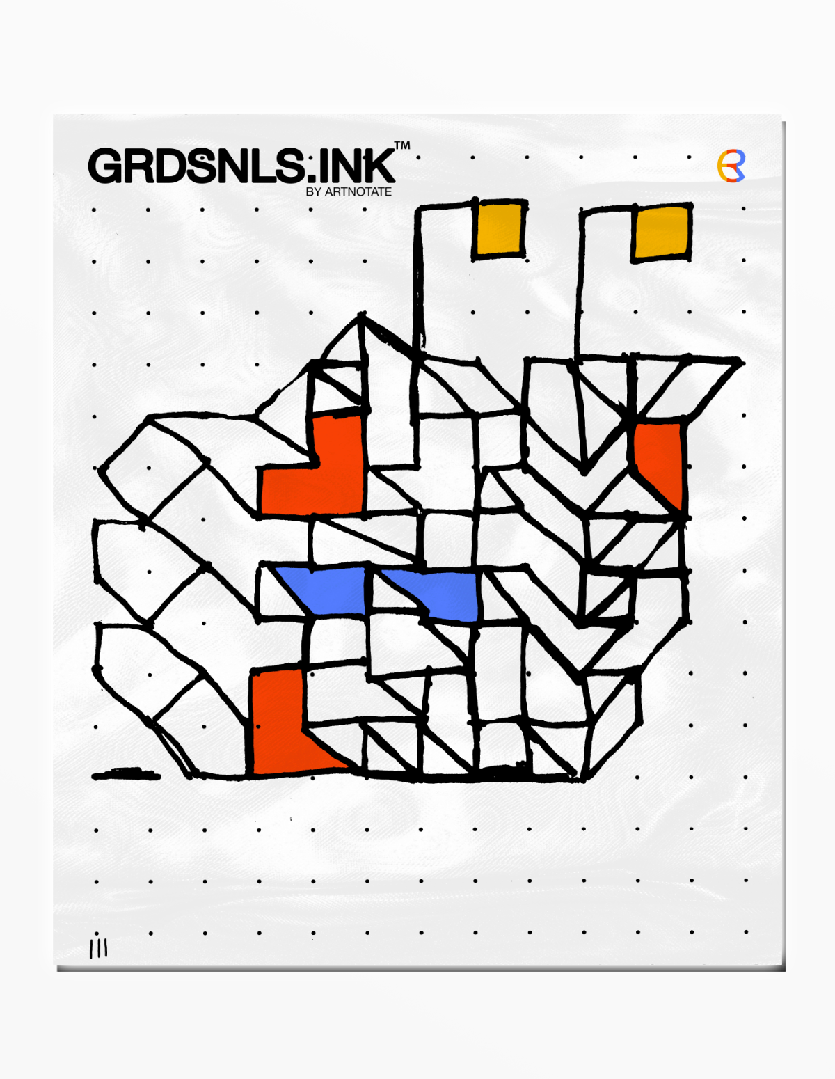 "GRDSNLS.INK" No.3 - LIMITED EDITION PRINT x100